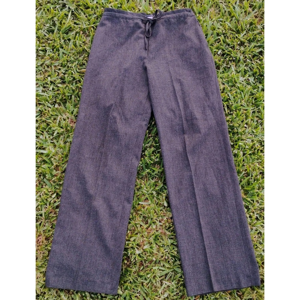 Yumi Mazao Women's Stretch Side Zip Gray Casual Dress Pants, Taille 44(US 12)